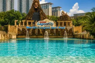 Sunway Lagoon Theme Park Day Admission Ticket : Water Park, Wildlife Park & 90+ Attractions