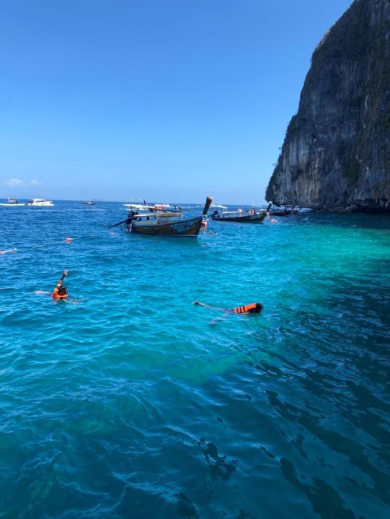 Phi Phi & Khai Islands Premium Adventure Day Tour by Speed Catamaran