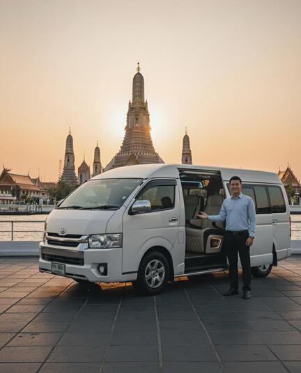 Premium Private Departure Transfer from Bangkok Hotel to Bangkok Suvarnabhumi Airport