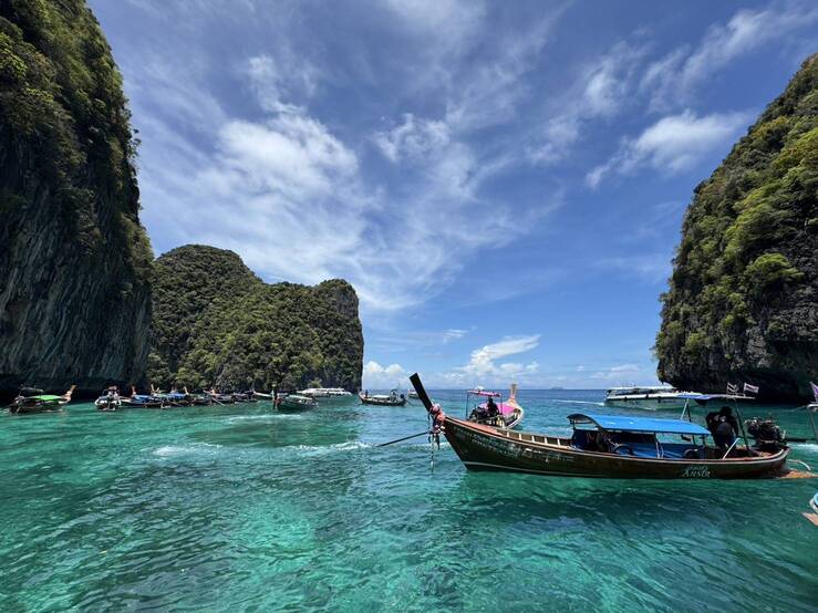 Phi Phi Islands Premium Speed Catamaran Adventure Day Tour with Exciting Activities